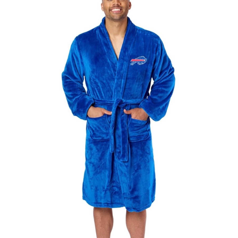 Buffalo Bills Unisex Silk Touch Bath Robe